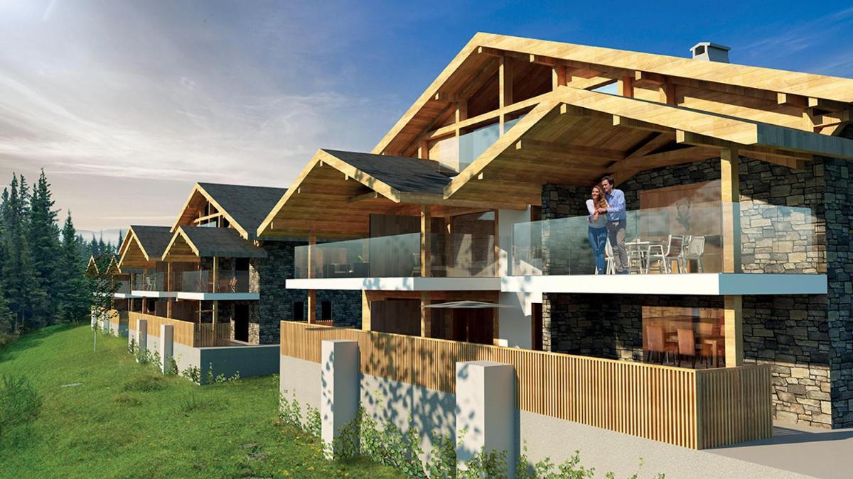Apartamento Le Berceau Des Aiguilles - Vue Montagne, Terrasse - Aravistour Saint-Jean-de-Sixt Exterior foto